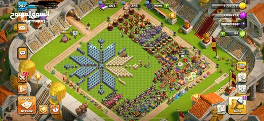  1 Clash of clans account  town hall 16 fully maxed حساب كلاش ماكس