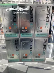  5 Infinix zero 40 8 16/512 جديد مسكر برتونتو كفالة الوكيل الرسمي