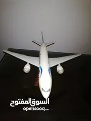  6 نموذج معدنى لطائرة مصر للطيران لشركات السياحة نموذج معدنى لطائرة مصر للطيران