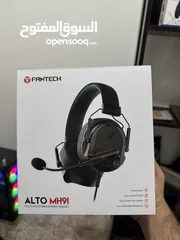  1 سماعه fantech alto mh91 استعمال خفيف جدا