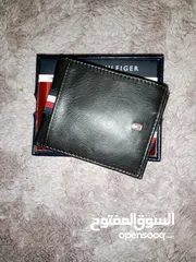  18 محفظة رجالي تومي هيلفيغير جلد اصلي طبيعي 100% Tommy Hilfiger Men's Wallet 100% Genuine Leather