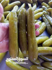  2 مخلل خيار ومخلل مشكل وشطه فليفله حاره