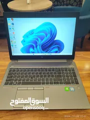  20 للمصممين والمهندسيين والمبرمجيين HP zbook G6 الرام 64 +المعالج i9 + جرافيك كارد 4GB