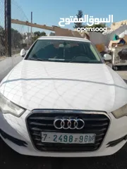  1 اودي A6 موديل 2014 بحاله ممتازه