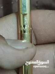  4 قلم جيفر مطلي ذهب