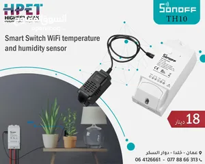  1 Sonoff Smart Switch WiFi temperature and humidity sensor TH10