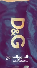  4 حقيبة D&G بنية اللون جلد طبيعي D&G bag natural leather brown color