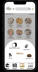  7 تصميم figma Design  Bakery App