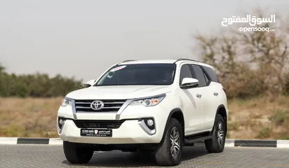  3 Toyota Fortuner 2019 GCC without accidents in excellent condition, 1687 P.M