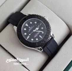  32 رولكس رجالي مرفق علبه وكيس رولكس وكفاله سنه