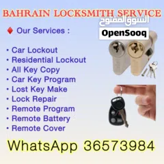  3 Locksmith All Over Bahrain  24 Hours Service  Car Lock Open  House Door Lock Open  Lock Repa