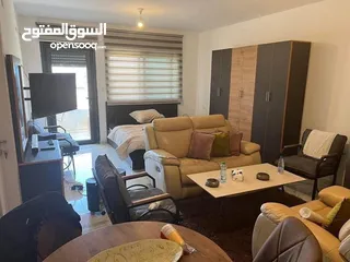  1 استوديو مفروش للايجار في المصيون قرب فندق الكرمل لموظفات فقط