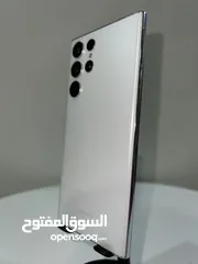  3 Samsung s22 Ultra ساسمونج s22 الترا  128 جيجا المعالج سناب دراجون ولا شخط  استعمال خفيف  مع شاحن