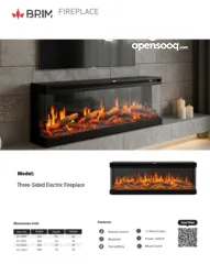  3 مدفئاه فاير بلاس وبسكليتات كهربائيه