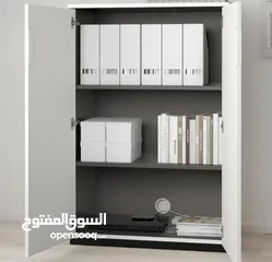  2 Cabinet 80x120 cm خزانة ابيض