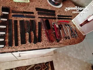  2 ماكينه وعده حلاق كامله للبيع بسبب السفر لقطططه