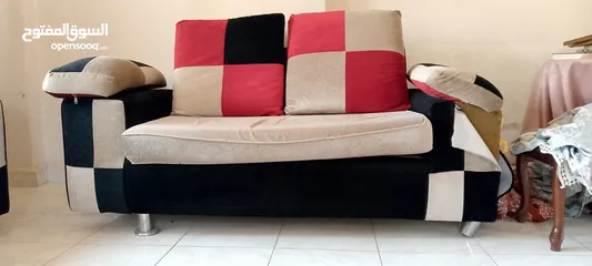  1 طقم كنب 3+2 مقاعد مستعمل