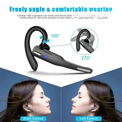  3 بلوتوث ايربود مع راحة للاذن اليمين أو اليسار YIBOYI 525 BLUETOOTH ONE EARBUD