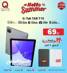  1 TAB G-TAB T10 (128GB) / RAM 8 NEW /// تاب جي تاب تي 10 ذاكرة 128 الرام 8 الجديد