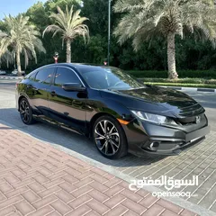  2 Very good condition Honda Civic Sport 2021 Black 2.0L