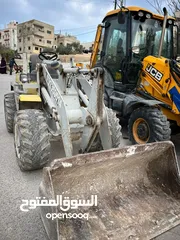  3 حفار مع جكJCBوجرافة صغير للايجار