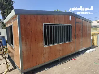  30 كرفانات مناسبه للمزارع وغرف متنقله بعدة قياسات للبيع