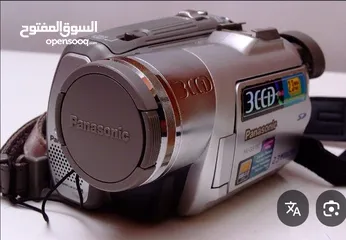  3 كاميرا فيديو باناسونيك NV-GS180 MiniDV، وهي كاميرا فيديو مدمجة مزودة بتقنية 3CCD. بسعر رخيص للبيع