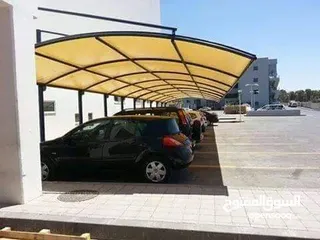  10 مظلات سيارات قوسية للكراجات المنزلية والمواقف العامة