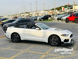  4 FORD MUSTANG ECOBOOST CONVERTIBLE 2021