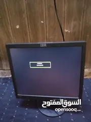  2 شاشه الكمبيوتر IBM