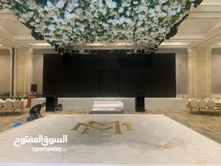  21 جسر إضاءة للحفلات وأفتتاح المحلات