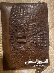  2 شنطه جلد تمساح اصلي