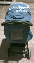  3 Blue Baby Stroller 