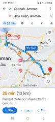  8 أرض للبيع المنارة  حوض المبرك مساحتها 607m2