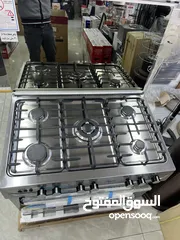  12 فرن غاز سامكس 60 ب 60 فل سفتي 4 عيون بسعر حرق وتحدي