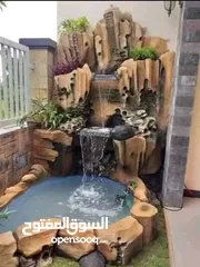  2 نوافير وشلالات الكويت