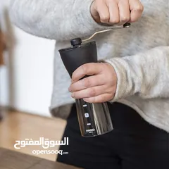  2 اكتشف متعة صنع قهوتك الاحترافية: ماكينة إسبريسو مع مطحنة بن يمنية بضمان عام!