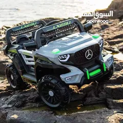  2 الآن من island toys سيارة الأطفال الكهربائية المميزة  من مرسيدس - شبيهة بسيارة Mercedes Benz G63