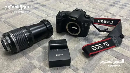  1 Canon EOS 7D DSLR Camera with Canon ESF 18-200mm