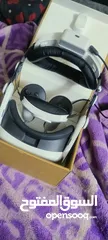 7 نظارة VR QUEST 3 4K 512GB من افضل واقوى النسخ والنظاره شبه جديدة استعمال مره فقط معها كل اغراضها + ح