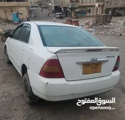  4 تويوتا كورولا 2002 1.8L مواصفات خليجية