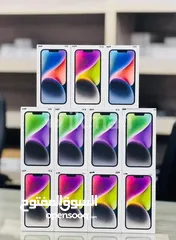  2 iPhone 14. (128GB/256GB) جديد كفالة شرق اوسط يوجد بكج اصلي