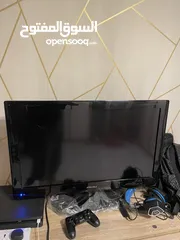  1 Clean ps4 with hd tv brand new
