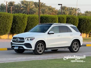  12 مرسيدس GLE350 أبيض موديل 2022