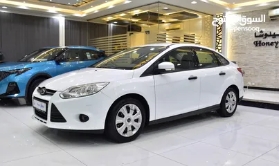  1 Ford Focus ( 2013 Model ) in White Color GCC Specs