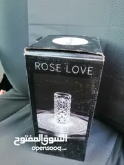  4 تيبل لامب  شكل كريستال  ع اللمس ويعمل بالشحن Teble Lamp للبيع ويوجد كميات