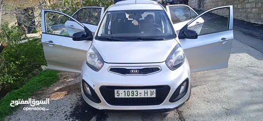 1 كيا بيكانتو  ماتور 1250 اصل اجار  الاتصال المعني