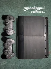  7 PS3 Super Slim بلايستيشن 3 سوبر سلم نظيف واقتصادي في الكهرباء وخفيف الوزن وصغير الحجم التخزين 300GB