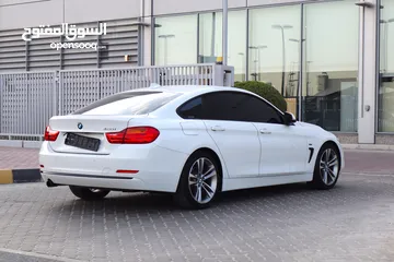  23 BMW 420i SPORT - TWIN POWER TURBO - MODEL 2015 - GCC Specifications