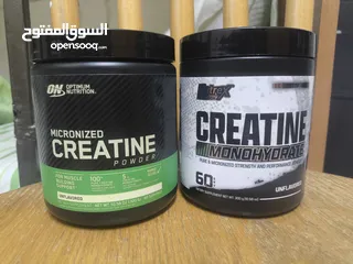  2 كرياتين مونوهايدرات ماركه عالميه وزن الماده 300غرام صافي  بدون نكهات تاريخ طويل الامد